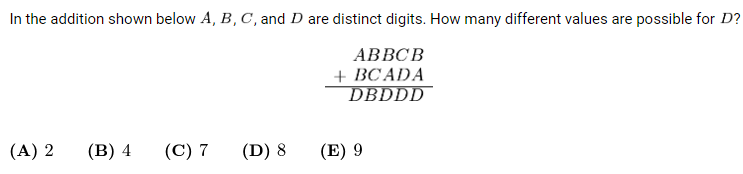 2014 AMC 10B Problem 10 | Math Contest Repository