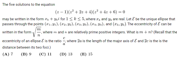 2021 AMC 12A Problem 21 | Math Contest Repository